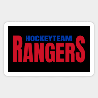 hockey team rangers Magnet